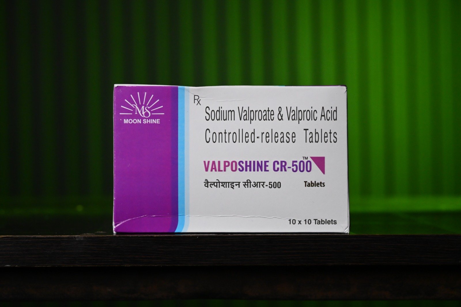 VALPOSHINE CR-500 — Sodium Valproate & Valproic Acid Controlled-Release Tablets
